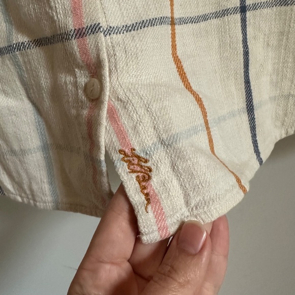 LL Bean Signature Heritage Textured Flannel Shirt - Picture 9 of 9